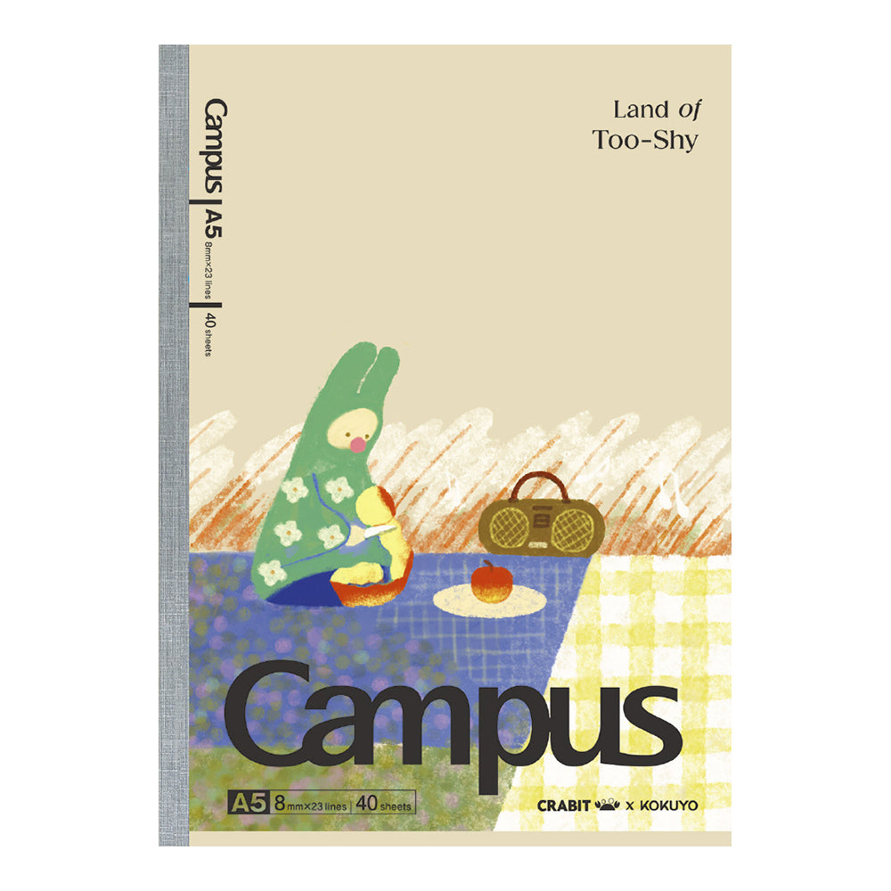 KOKUYO Campus AC Notebook A5 40P Crabit Collab
