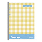 KOKUYO Campus AC Notebook A5 40P Plaid Pattern