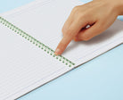 KOKUYO Campus AC Soft Ring Notebook B5 Dark Green