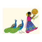 PAGODA KINGDOM Saffron Kids Series Card The Golden Bloom