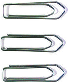 EXACOMPTA Paper Clips Box of 100 30mm / Silver