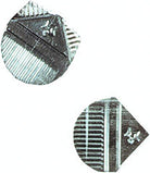 EXACOMPTA Corner Paper Clips Box of 100 Silver