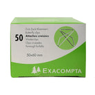 EXACOMPTA Butterfly Paper Clips 50x60mm / Box of 50