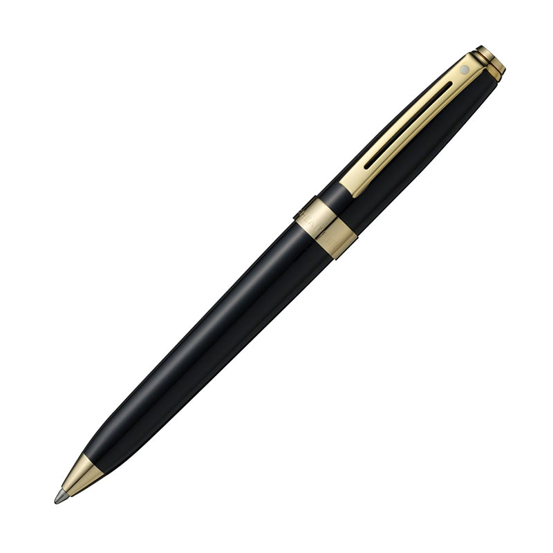 SHEAFFER Prelude Signature 9173 Black Lacquer Gold Trim Ballpoint Pen