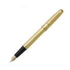 SHEAFFER Prelude 368 Fluted 23K Gold Electroplated Fountain Pen - Broad Nib