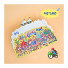 LOKAMADE Shaped Postcard MDP85: Rentak Malaysia