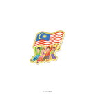 LOKAMADE Rentak Malaysia Enamel Pin ENA-RM-02: Jalur Gemilang