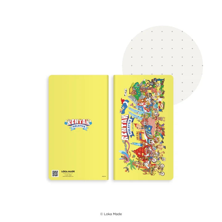 LOKAMADE Notebook Bundle 3in1 NB608 : Rentak Malaysia