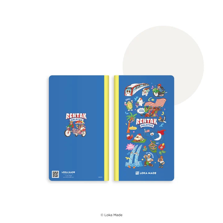 LOKAMADE Notebook Bundle 3in1 NB608 : Rentak Malaysia