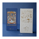 LOKAMADE Bookshop Adventures Stamp Book NB-SB03: Golden White