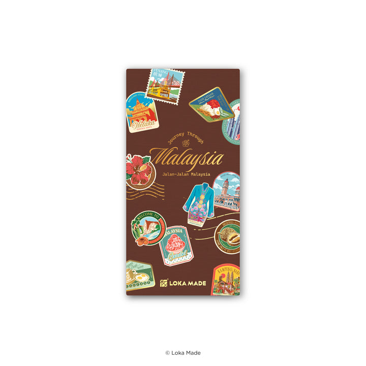 LOKAMADE Journey Through Malaysia Stamp Book NB-SB13: Discover
