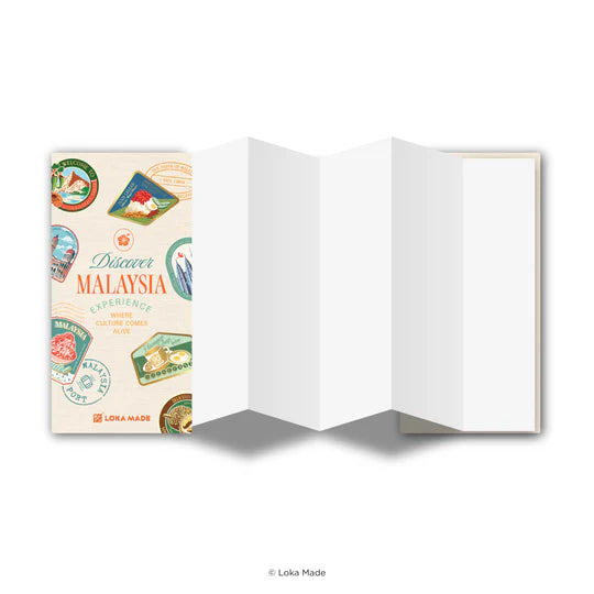 LOKAMADE Journey Through Malaysia Stamp Book NB-SB14: Experience