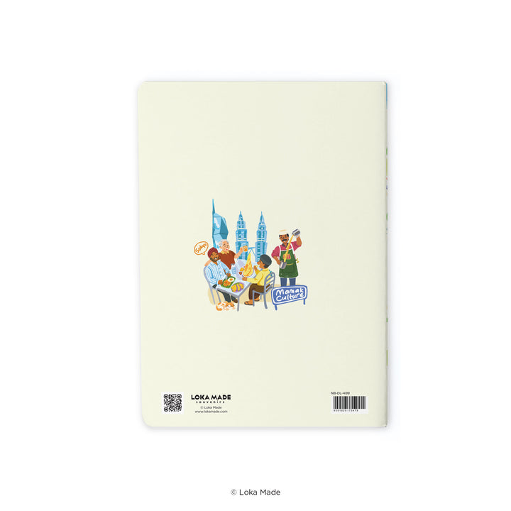 LOKAMADE Doodle Land Notebok NB-DL-409: Have A Super Cool Day in Kuala Lumpur