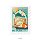 LOKAMADE Collecting Malaysia Shaped Postcard MDP65: Putrajaya