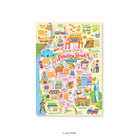 LOKAMADE Doodle Land Postcard MCP-DL-008: Selamat Datang Petaling Street