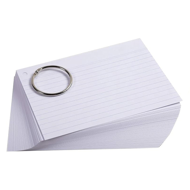 EXACOMPTA Revision Flashcards 50s A6 / White