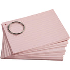 EXACOMPTA Revision Flashcards 50s A6 / Pink