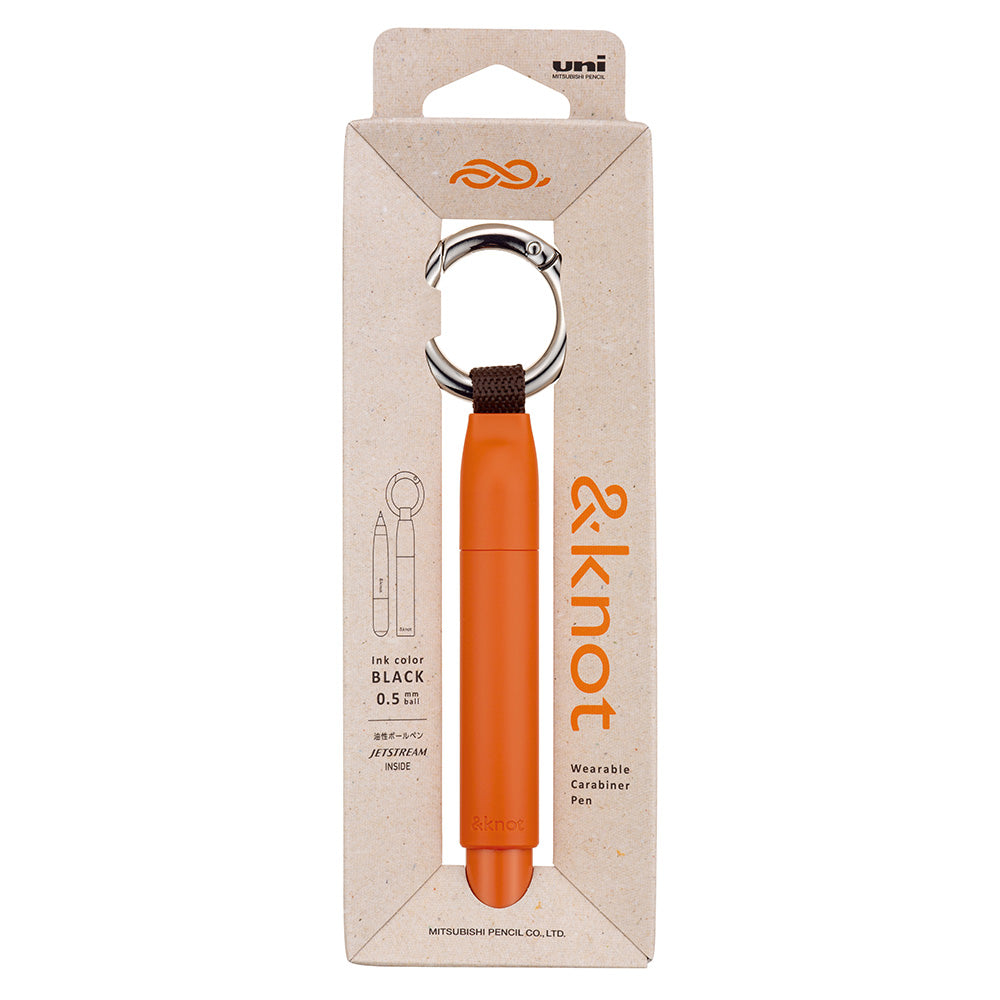 UNI &Knot Jetstream Ballpoint Pen 0.5mm Light Orange