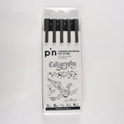 UNI pin Fine Line Set of 5 Calligraphy