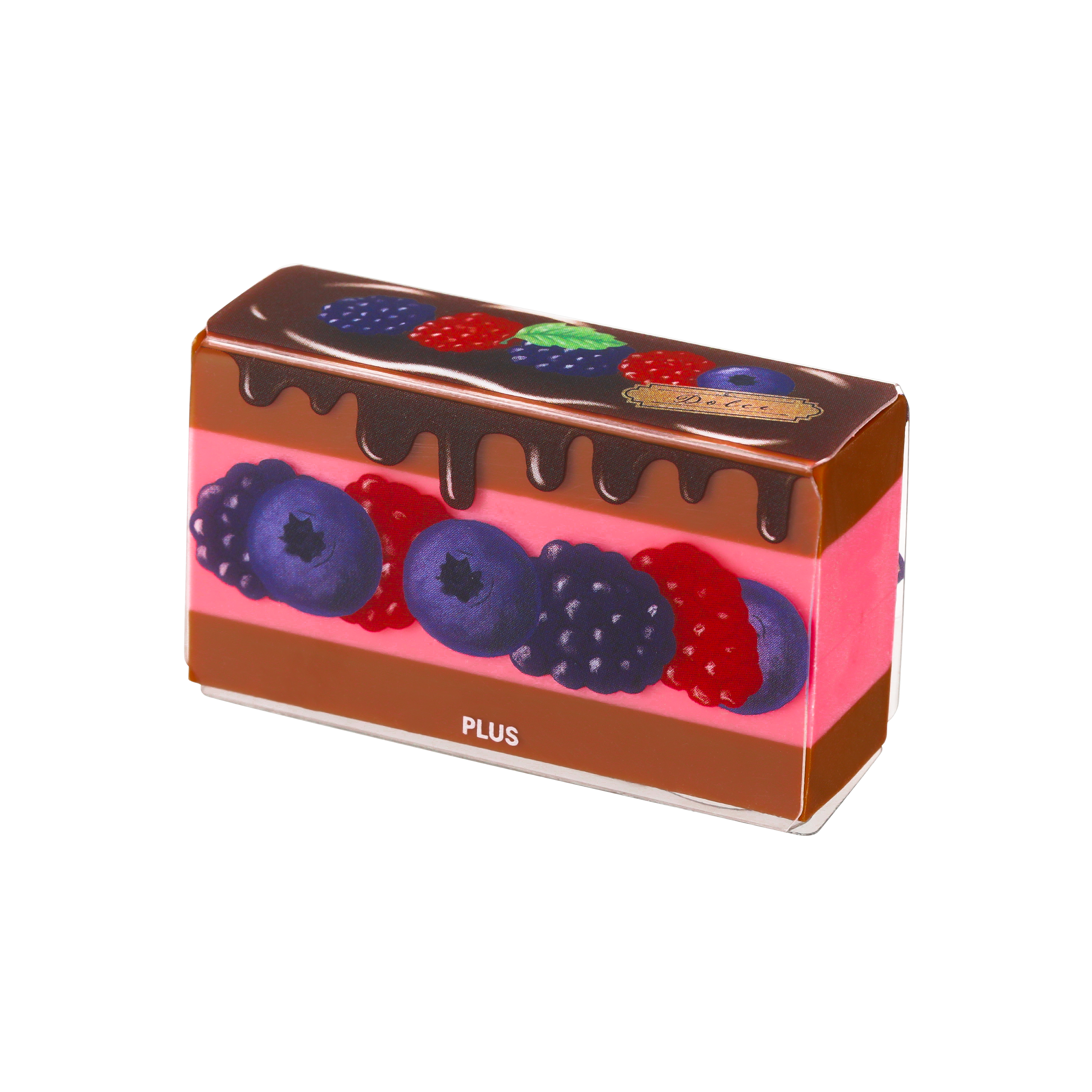 PLUS Air-In Eraser Dolce Chocolate Cake