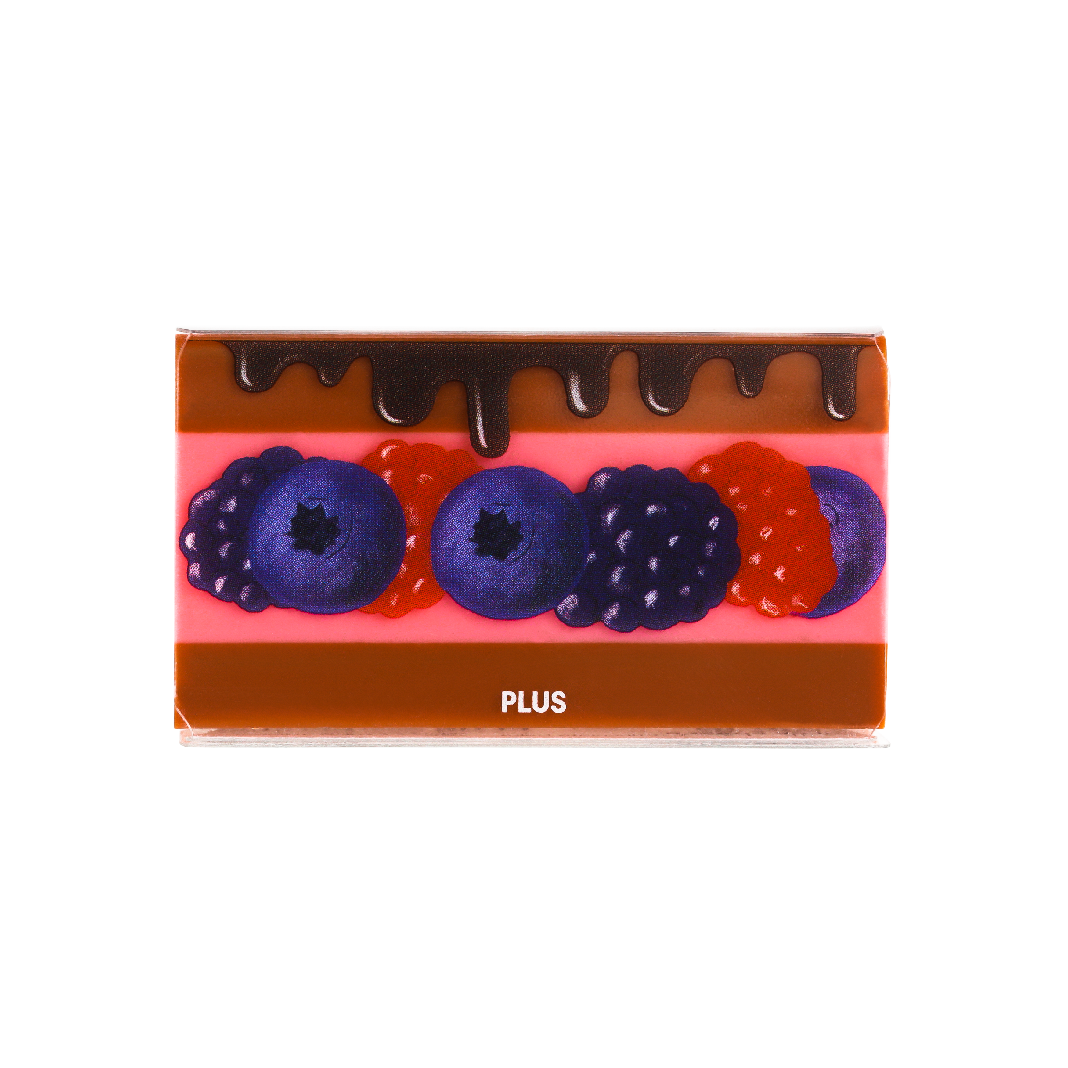 PLUS Air-In Eraser Dolce Chocolate Cake