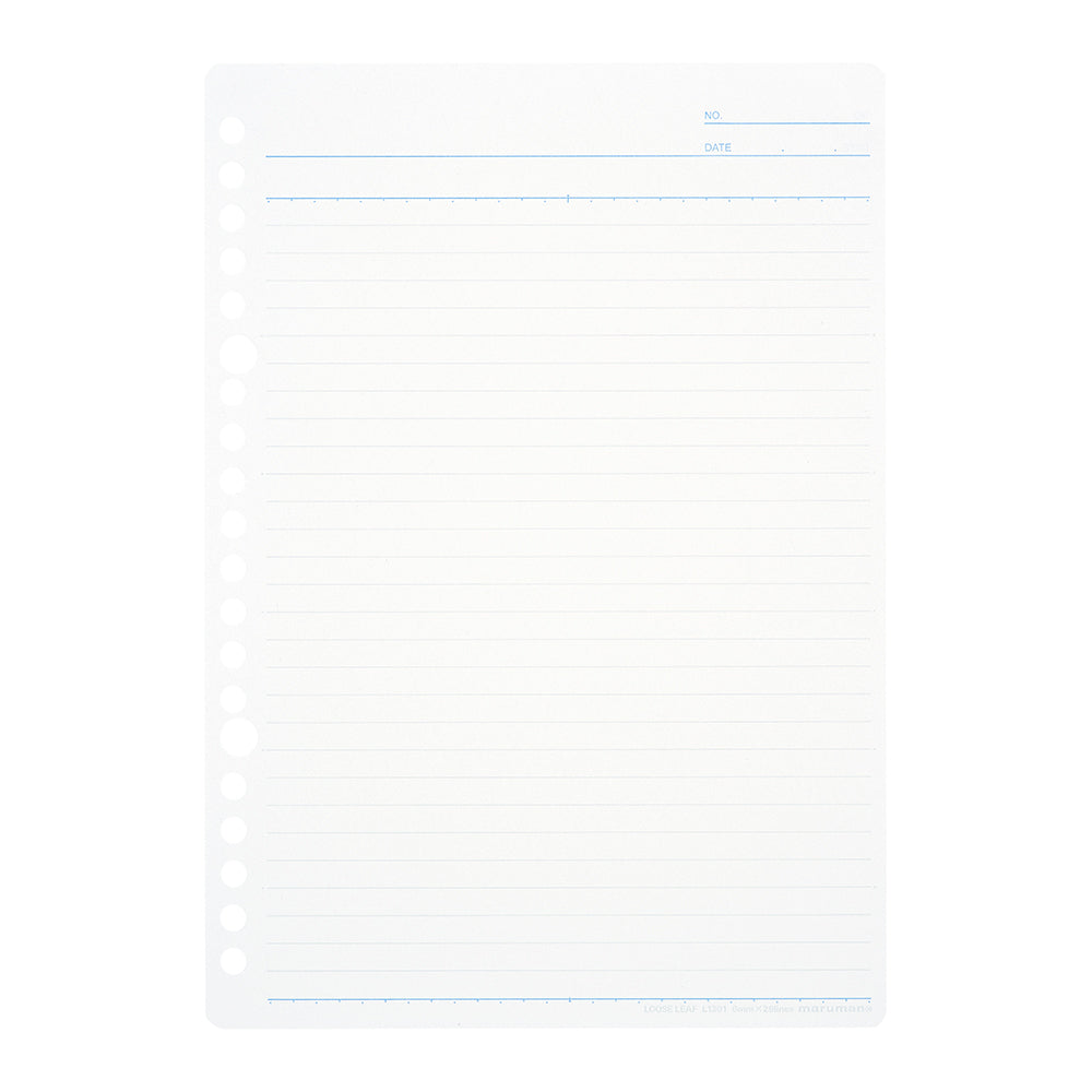 MARUMAN Smooth To Write Loose Leaf 100sh A5 / Ruled