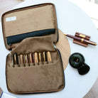 KYOKU HAKU Zippered Pen Case 10 Slots Memories
