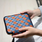 KYOKU HAKU Zippered Pen Case 10 Slots Siraya Orange