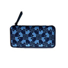 KYOKU HAKU Zippered Pen Case 3 Slots Archeology Blue