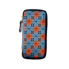 KYOKU HAKU Zippered Pen Case 3 Slots Siraya Orange
