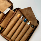 KYOKU HAKU Zippered Pen Case 10 Slots Cabinet Of Curiosities