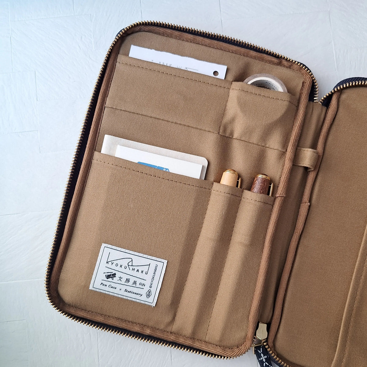 KYOKU HAKU Zipper Notebook Jacket Belief