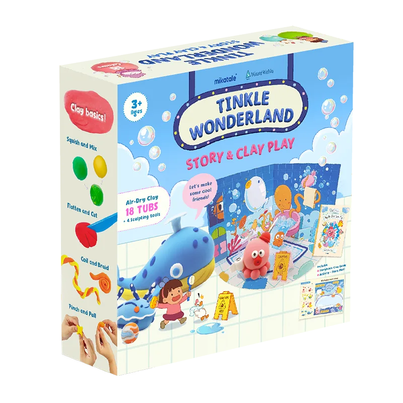 WIZARD WITHIN Air-Dry Clay Large Set Tinkle Wonderland