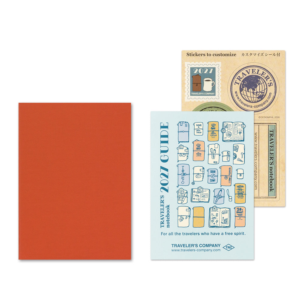 [Pre-Order] TRAVELERS Notebook 2027 Passport Monthly Refill