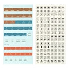[Pre-Order] TRAVELERS Notebook 2027 Customized Sticker Set for Diary