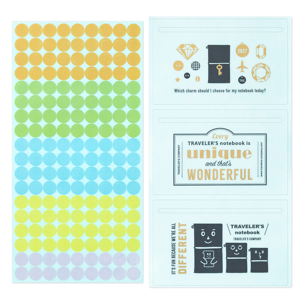 [Pre-Order] TRAVELERS Notebook 2027 Customized Sticker Set for Diary