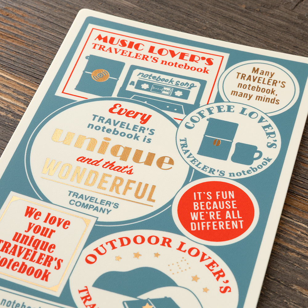 [Pre-Order] TRAVELERS Notebook 2027 Regular Plastic Sheet