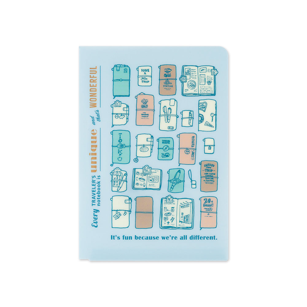 [Pre-Order] TRAVELERS Notebook 2027 Passport Clear Folder