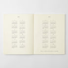 [Pre-Order] MIDORI MD 2027 Notebook Diary A4 Variant Thin