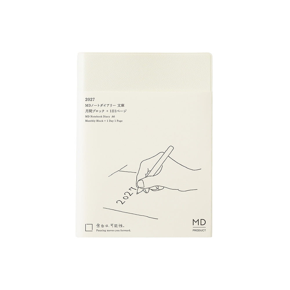 [Pre-Order] MIDORI MD 2027 Notebook Diary A6 1 Day 1 Page