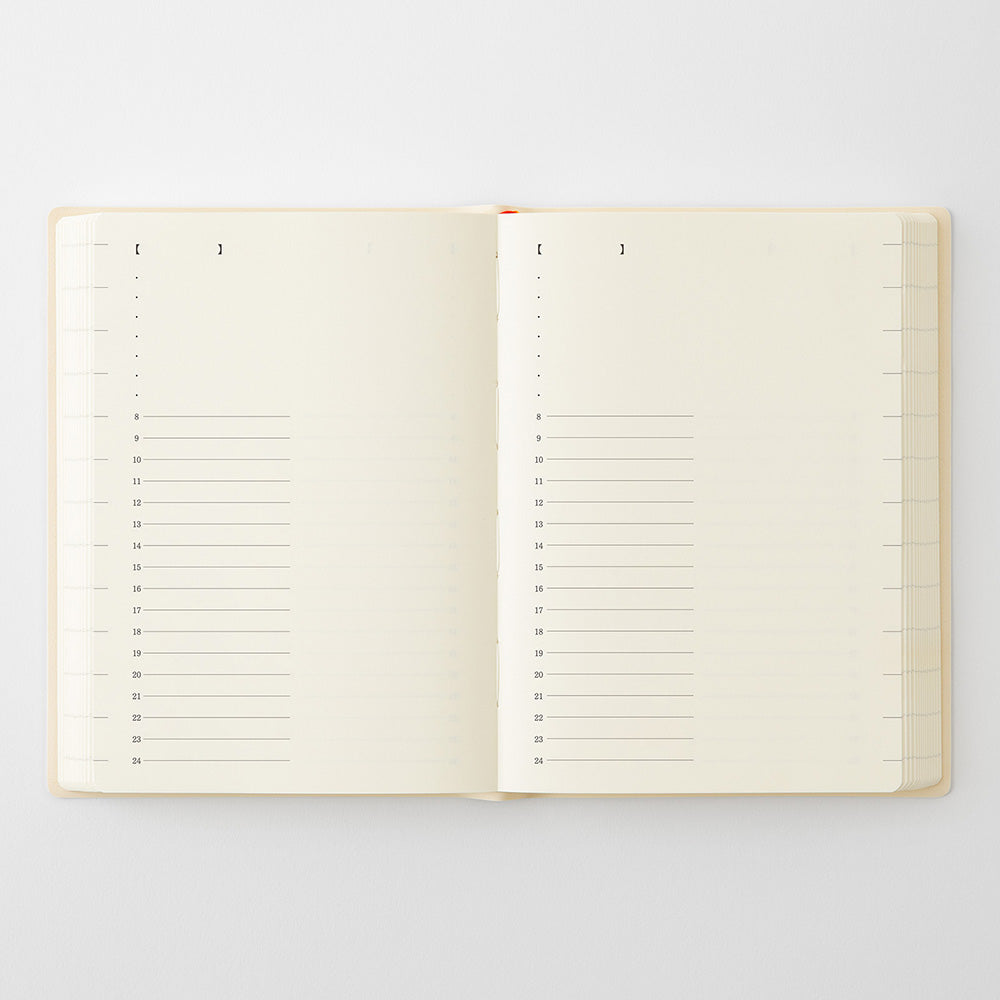 [Pre-Order] MIDORI MD 2027 Notebook Diary A6 1 Day 1 Page