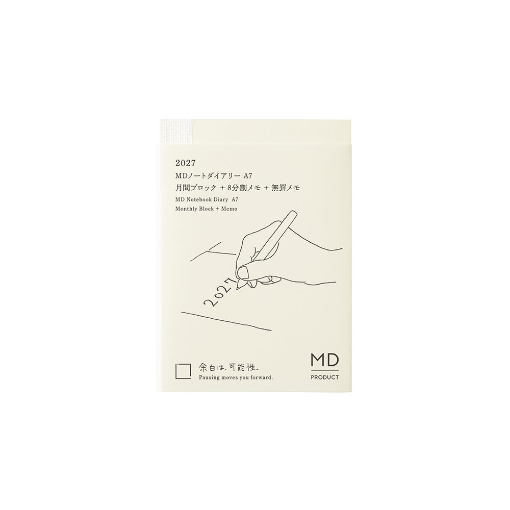 [Pre-Order] MIDORI MD 2027 Notebook Diary A7