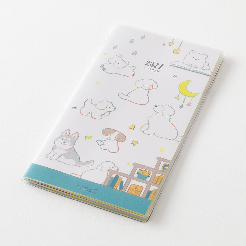 [Pre-Order] MIDORI 2027 Pocket Diary Slim Dog