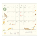 [Pre-Order] MIDORI 2027 Pocket Diary Slim Cat