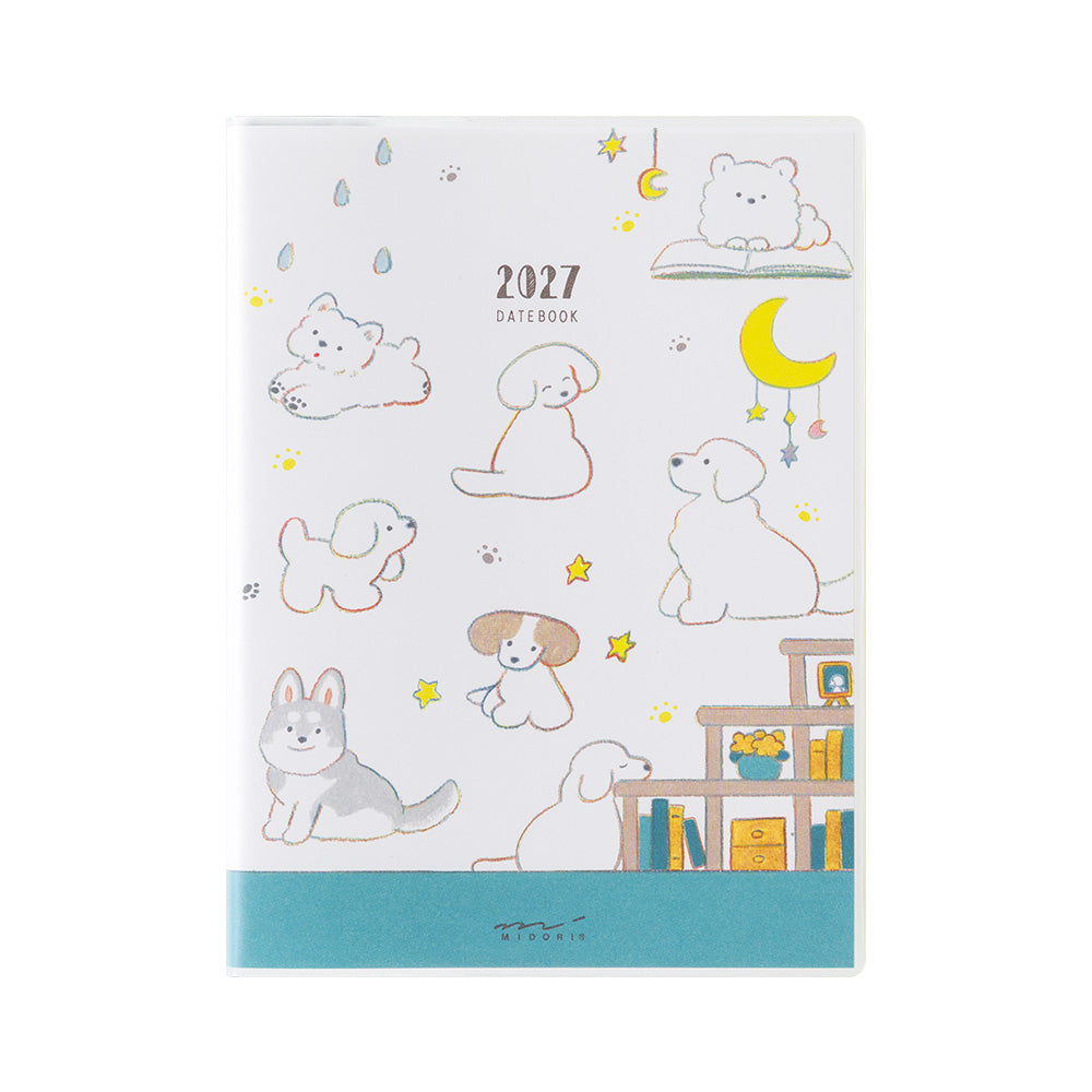 [Pre-Order] MIDORI 2027 Pocket Diary A6 Dog