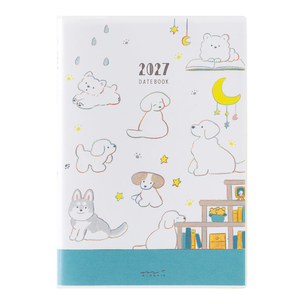 [Pre-Order] MIDORI 2027 Pocket Diary B6 Dog