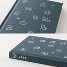 [Pre-Order] MIDORI 2027 Book Style Diary B6 Variant Dog Navy
