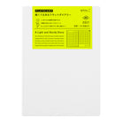 [Pre-Order] MIDORI 2027 Flat Diary A5 White