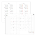 [Pre-Order] MIDORI 2027 Flat Diary A4 White