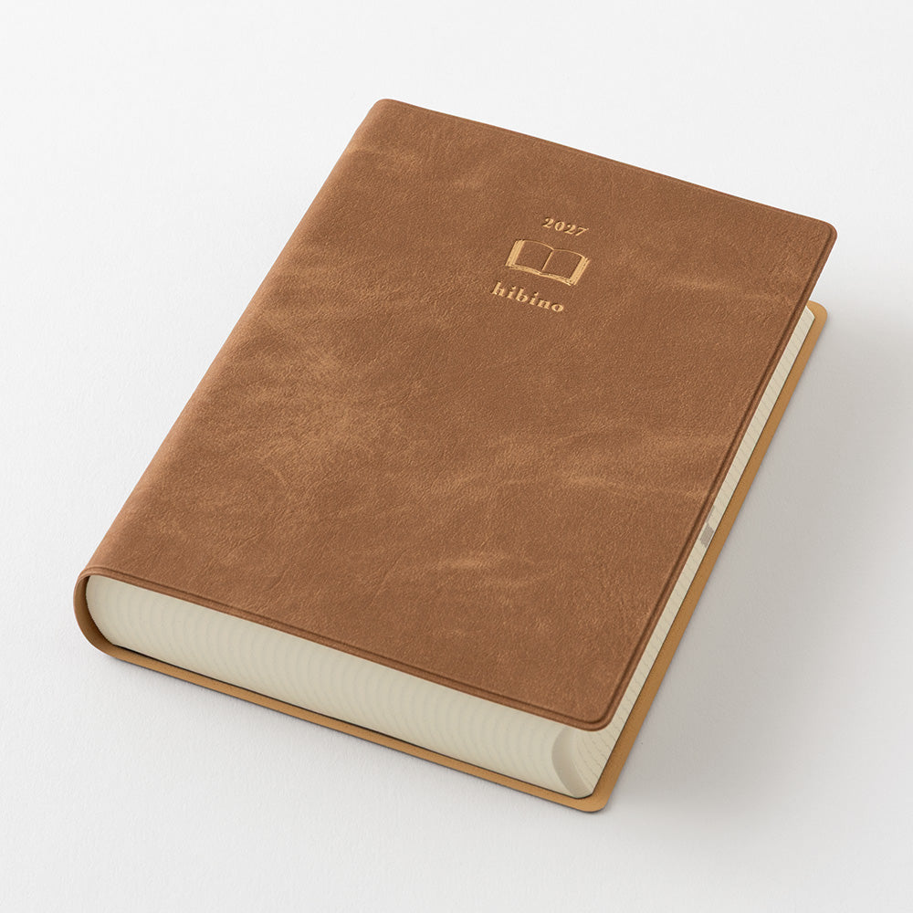 [Pre-Order] MIDORI 2027 Diary Hibino Camel